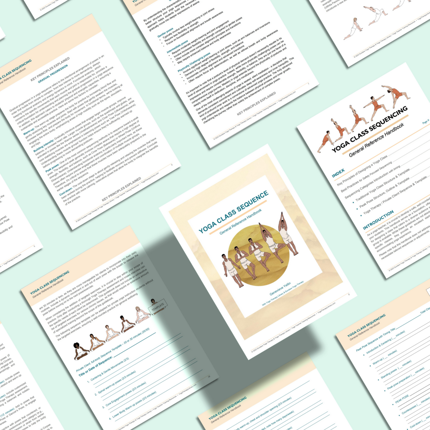Yoga Class Sequencing: A General Reference Handbook - Digital Download